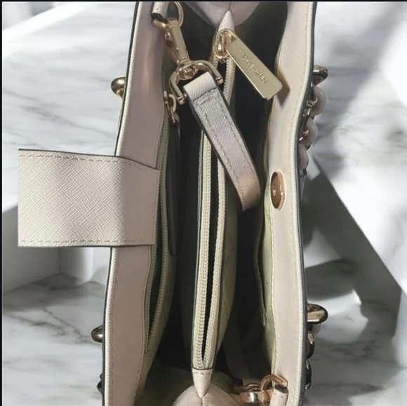 Michael Kors "Sophia" Leather Tote Crossbody NWOT - Picture 4 of 5